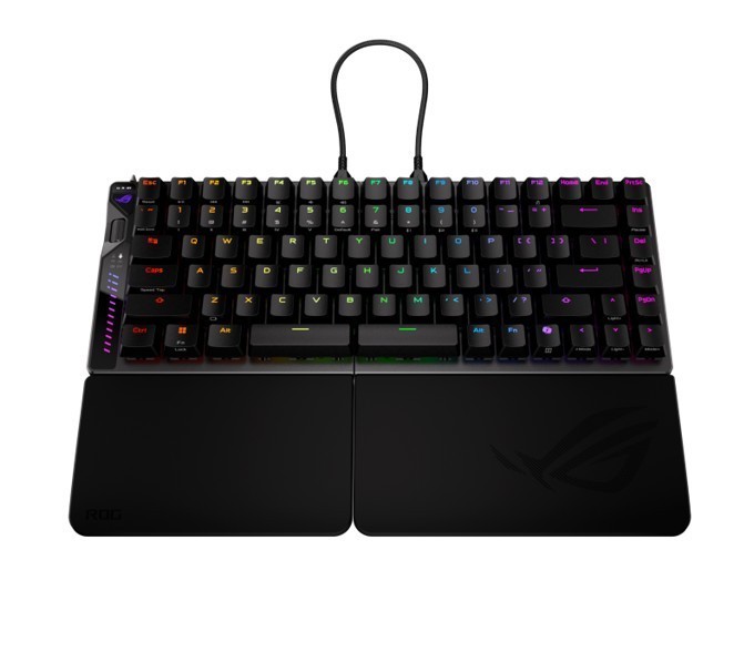 Asus Klawiatura ROG Falcata M703 BT/RF/USB-C/Aura/Czarna