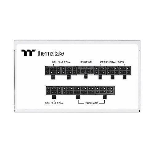 Thermaltake Zasilacz Toughpower GF A3 1050W Gold F Modular 12cm Gen5 Snow