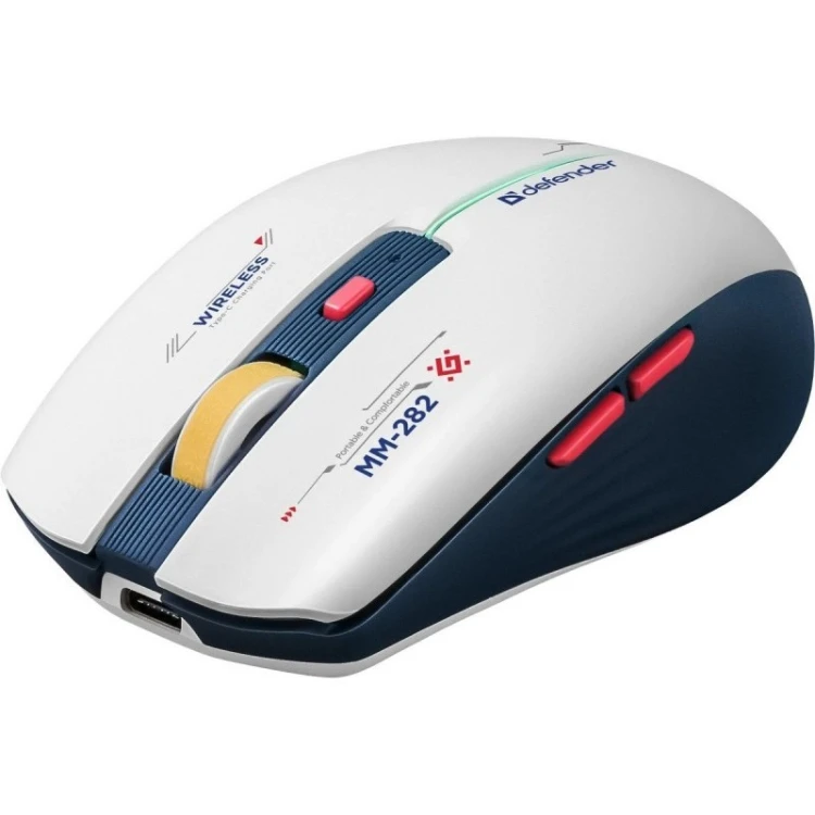Defender Mysz gamingowa bezprzewodowa DILA MM-282 RF 1800DPI 6P