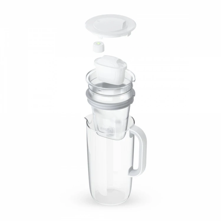 Brita Dzbanek filtrujący 2,5l szklany Szary