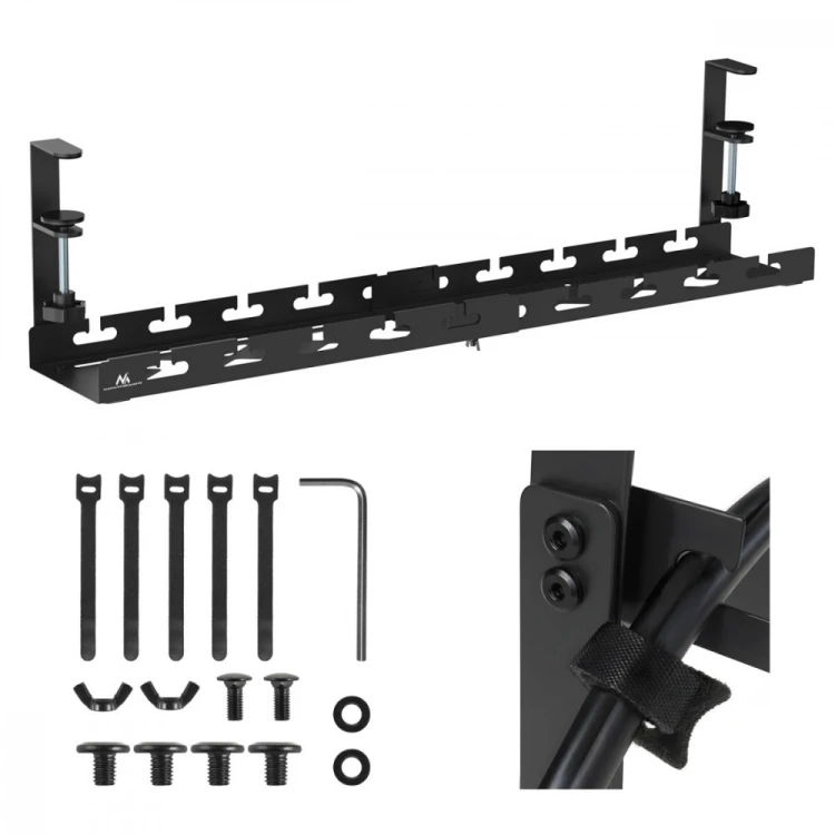 Maclean Organizer podbiurkowy na kable MC-103 B