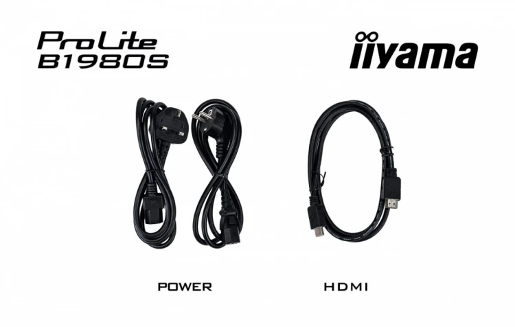 IIYAMA Monitor 19 cali B1980S-B1 HDMI,DP.PIVIOT,HAS/150mm