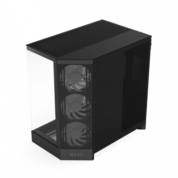NZXT Obudowa NZXT H9 FLOW RGB (2025) z oknem czarna