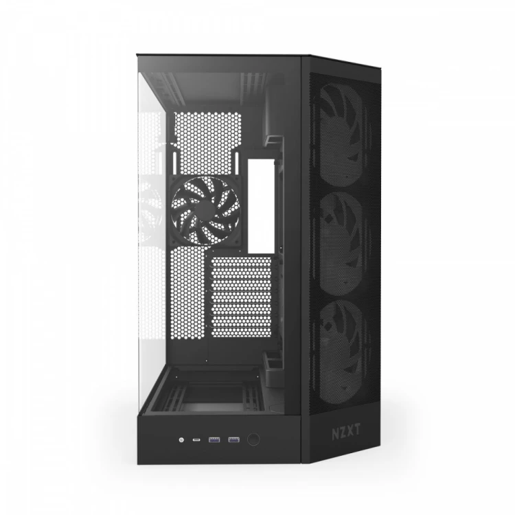 NZXT Obudowa NZXT H9 FLOW RGB (2025) z oknem czarna
