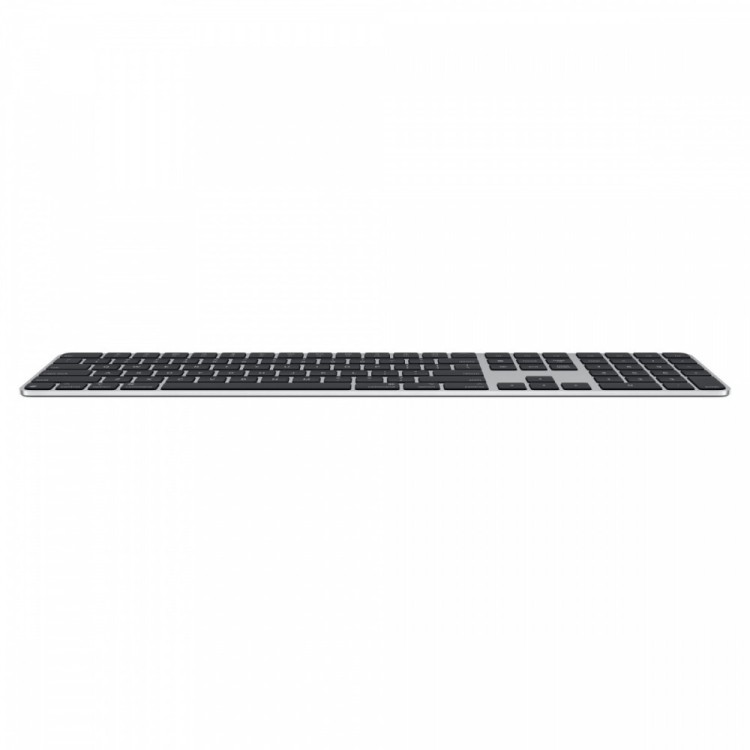 Apple Klawiatura Magic Keyboard z Touch ID i polem numerycznym dla modeli Maca z czipem Apple - angielski (międzynarodowy) - czarne klawisze