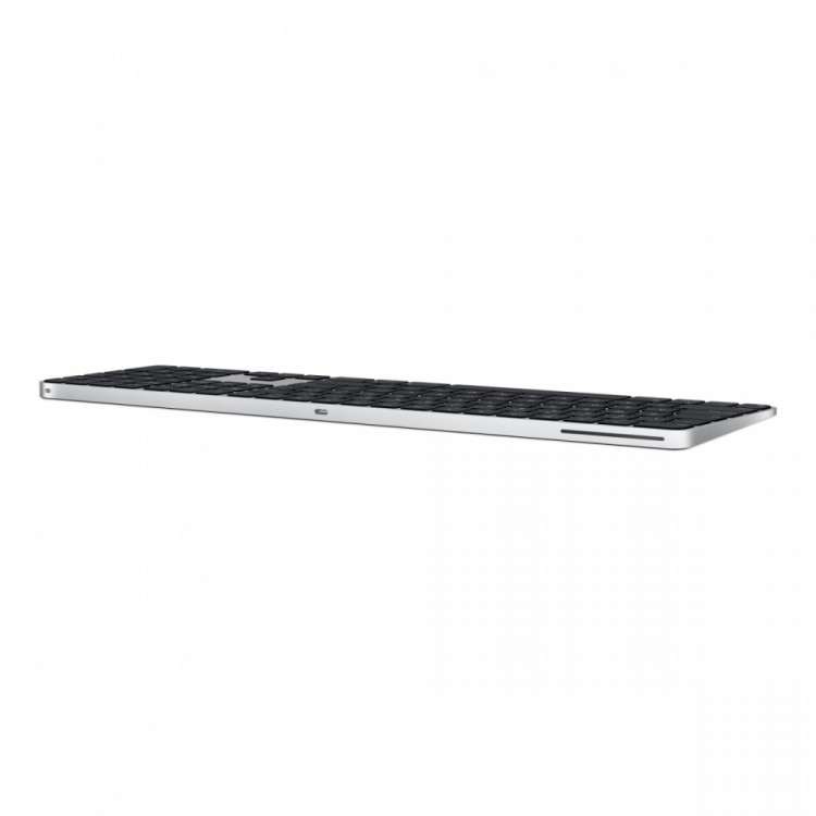Apple Klawiatura Magic Keyboard z Touch ID i polem numerycznym dla modeli Maca z czipem Apple - angielski (międzynarodowy) - czarne klawisze