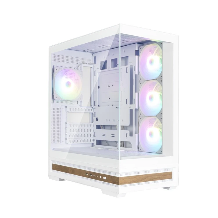 Zalman Obudowa P40 NAMU ATX Midi Tower ARGB biała