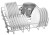 Bosch Zmywarka front Extra Dry SMU2HVS06E inox