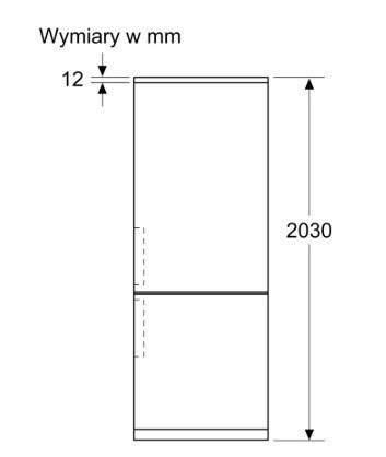 Bosch Chłodziarko-zamrażarka KGN39VXBT