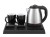 Adler Czajnik hotelowy 1.2l inox&tacka powitalna AD1354
