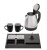 Adler Czajnik hotelowy 1.2l inox&tacka powitalna AD1354