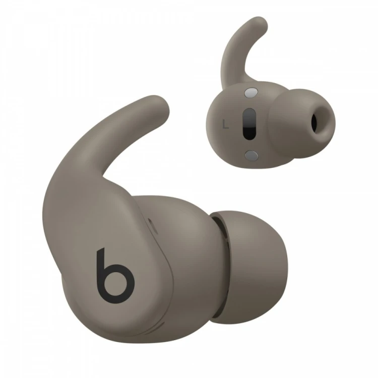 Apple Słuchawki Powerbeats Fit - bezprzewodowe douszne słuchawki sportowe - skalny szary