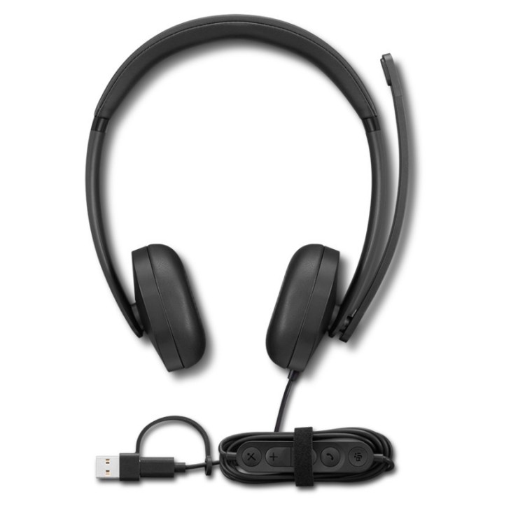 Lenovo Zestaw słuchawkowy przewodowy VoIP 5000 4XD1R88995