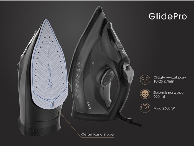 Lafe Żelazko parowe GlidePro 2600W