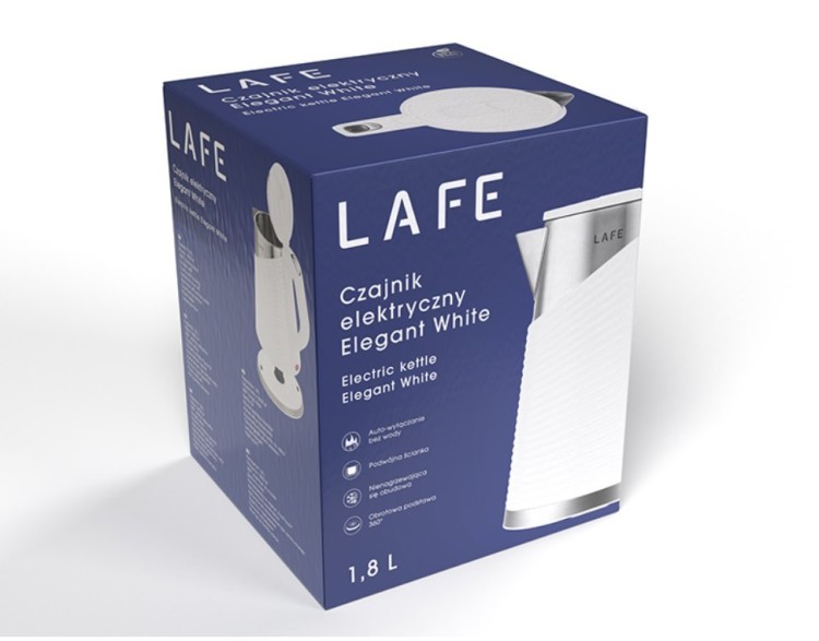 Lafe Czajnik elektryczny Elegant White