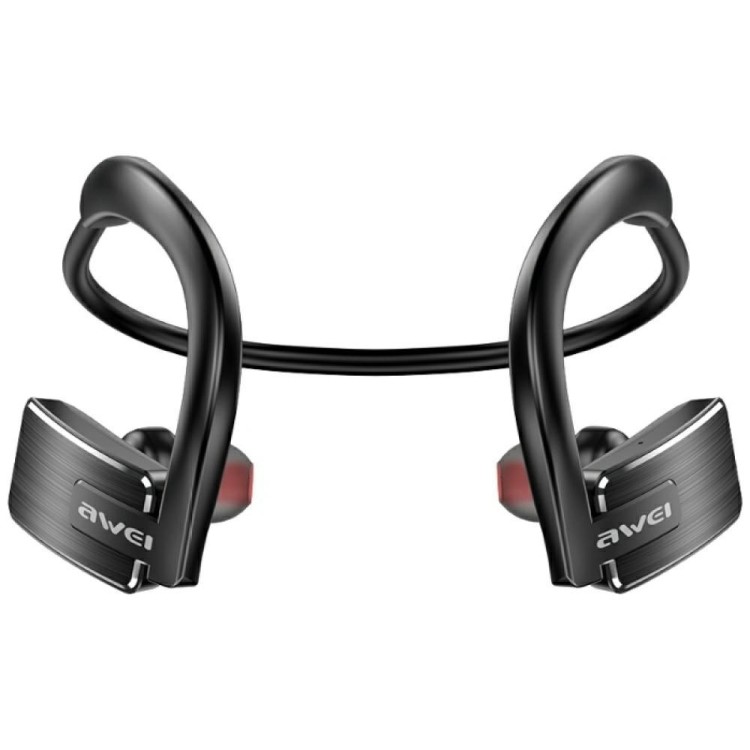 AWEI Słuchawki Bluetooth E1BL sportowe Czarne