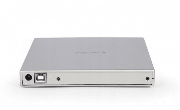Gembird Napęd zewnętrzny DVD na USB DVD-USB-021-SV srebrny