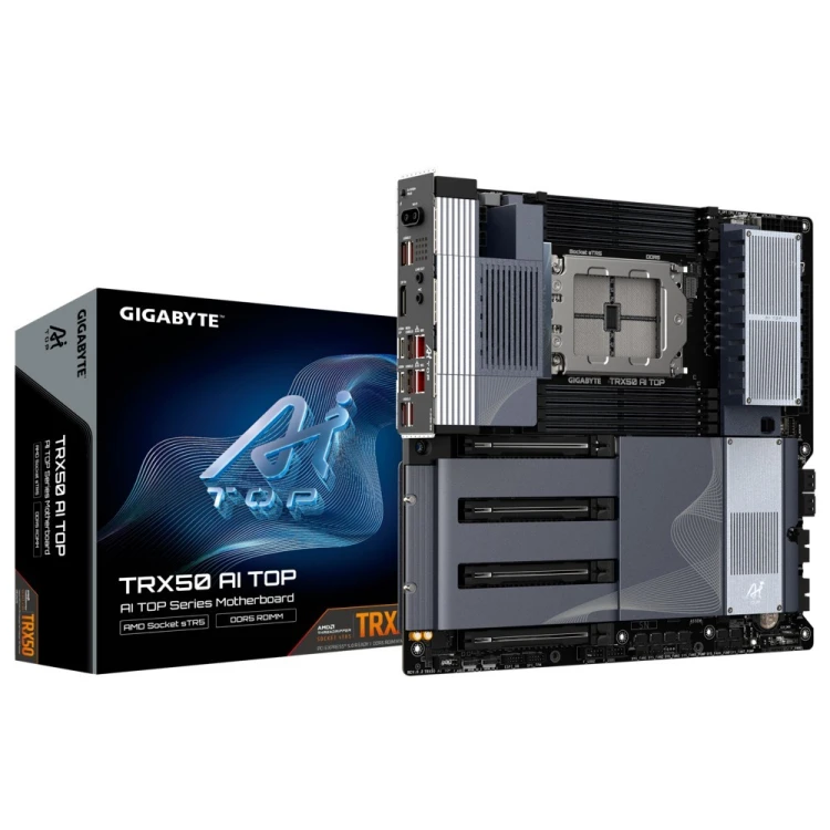 Gigabyte Płyta główna TRX50 AI TOP sTR5 8DDR5 DP IN/USB-C e-ATX