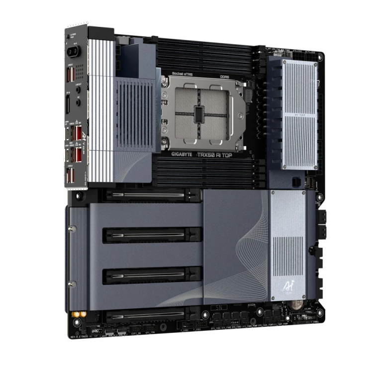 Gigabyte Płyta główna TRX50 AI TOP sTR5 8DDR5 DP IN/USB-C e-ATX