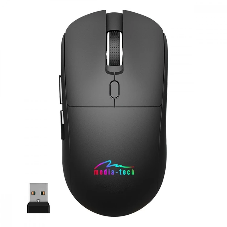 Media-Tech Bezprzewodowa mysz 2w1 (BT/RF)SILENT&RECHARGE
