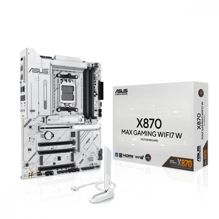 Asus Płyta główna X870 MAX GAMING WiFi7 W AM5 4DDR5 HDMI/USB-C