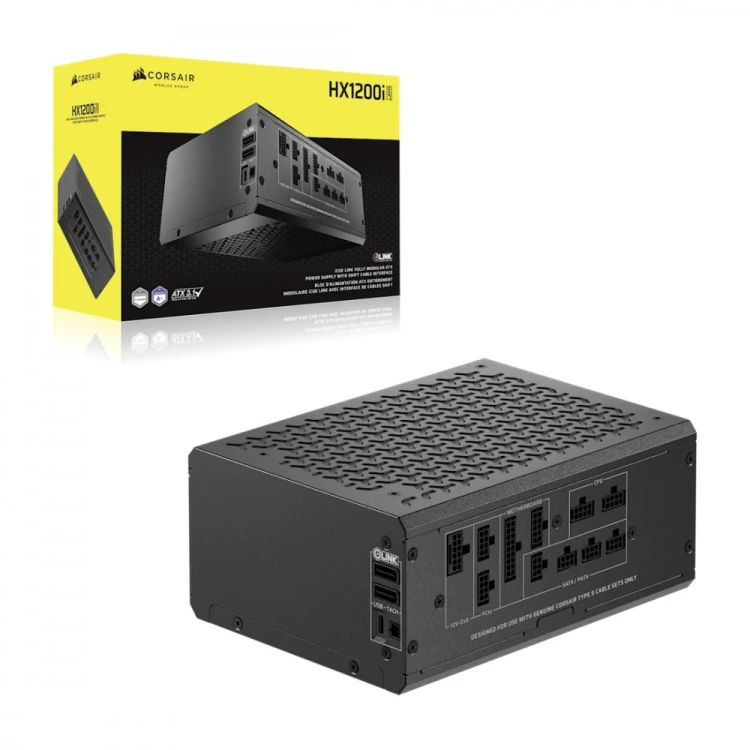 Corsair Zasilacz iCUE LINK HXi SHIFT 1200W 80+ PLATINUM