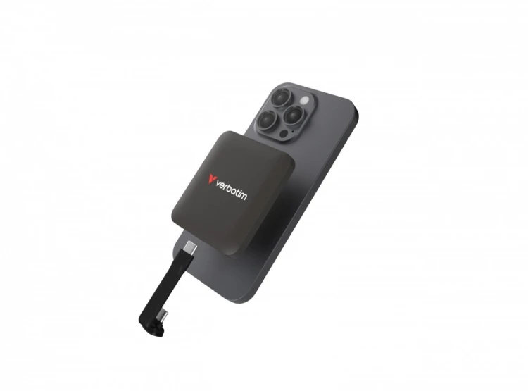 Verbatim Dysk zewnętrzny SnapBack Magnetic SSD Mocha MagSave 1TB Apple ProRes 4K