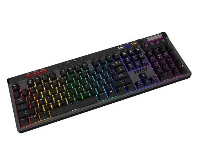 MSI Klawiatura gamingowa Strike Pro W Silent US