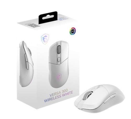 MSI Mysz bezprzewodowa Versa 300 Wireless White