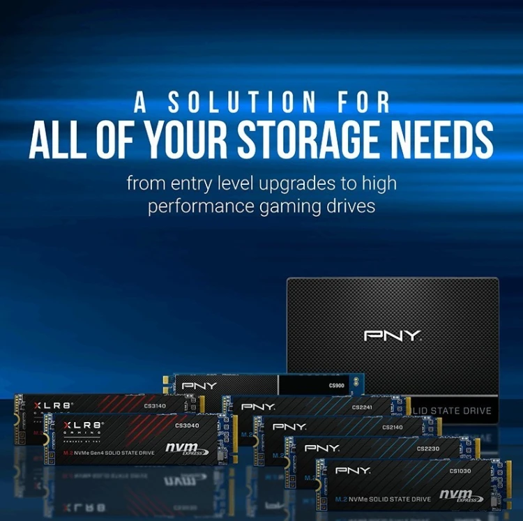 PNY Dysk SSD 500GB M.2 2280 CS2241 M280CS2241-500-RB
