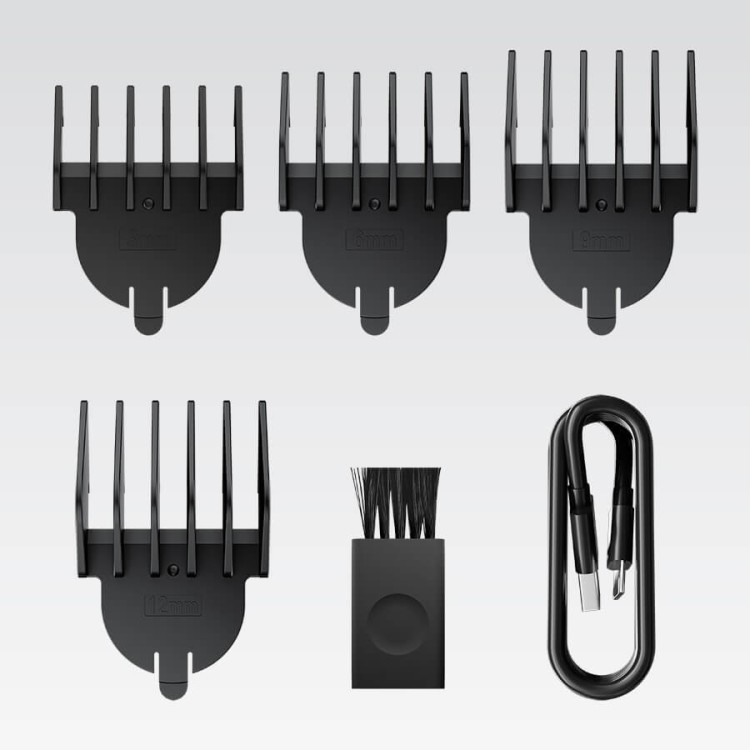 Feel-Maestro Zestaw do strzyżenia włosów 6w1 USB MR-661