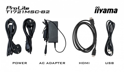 IIYAMA Monitor ProLite 17 cali T1721MSC-B2 POJ.10PKT.TN,IPX3,HDMI