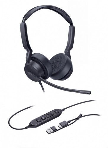Yealink Słuchawki UH42 Dual Teams USB-C/A 1308195