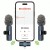 Media-Tech Zestaw mikrofonów krawatowych Micro-Mic Duo MT416