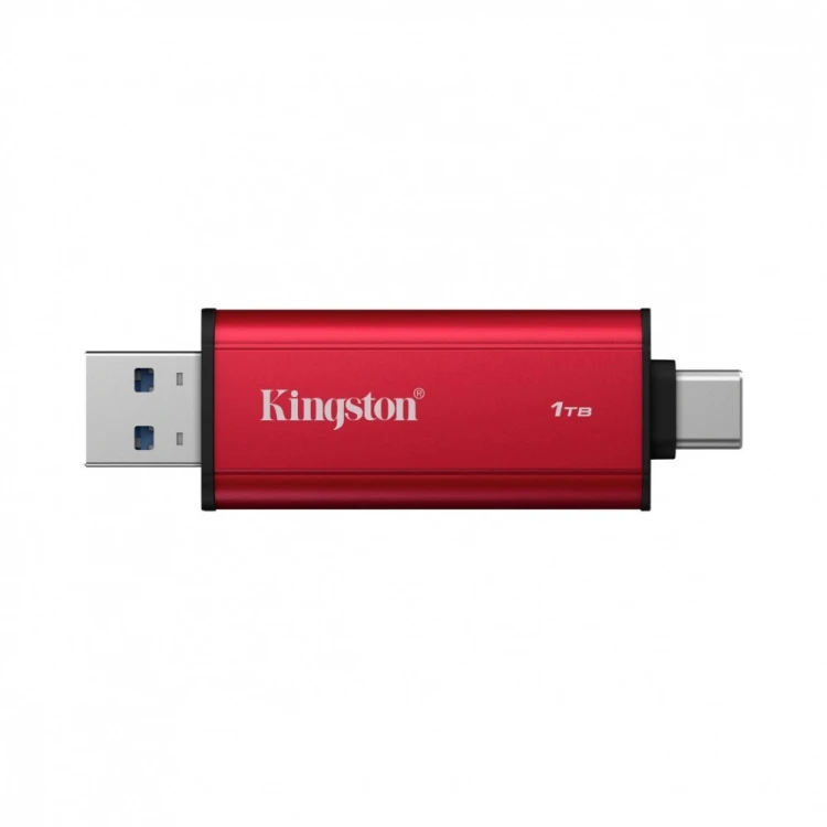 Kingston Dysk zewnętrzny SSD 1TB DualPortable USB-A/C 3.2 Gen2
