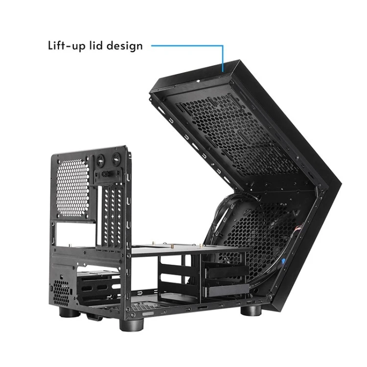 Chieftec Obudowa CI-03B-OP mATX The Cube czarna