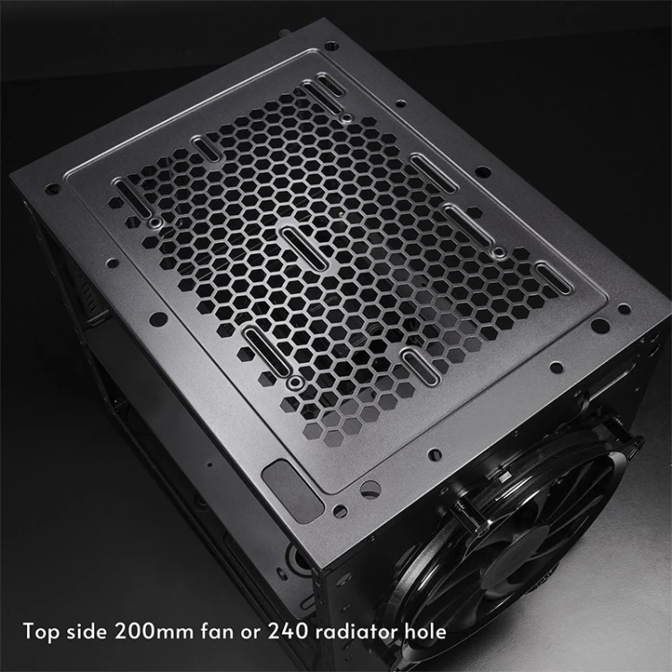 Chieftec Obudowa CI-03B-OP mATX The Cube czarna