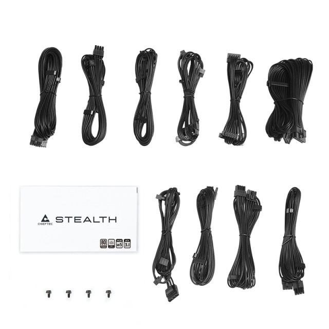 Chieftec Zasilacz SPX-1000-FC STEALTH 80+ Platinum