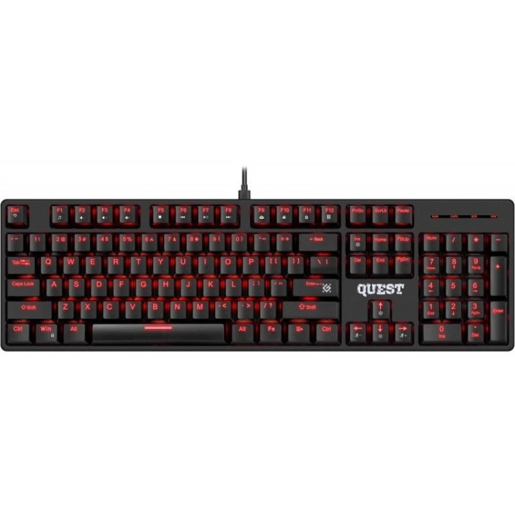 Defender Klawiatura mechaniczna QUEST GK-596 RGB ANTI-GHOSTING