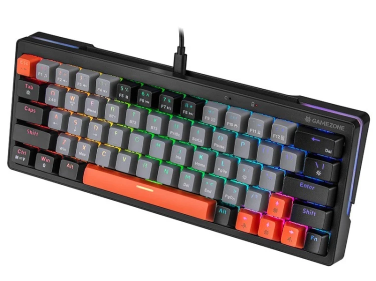 Tracer Klawiatura mechaniczna Gamezone EVO1 HOT SWAP 63 Szary