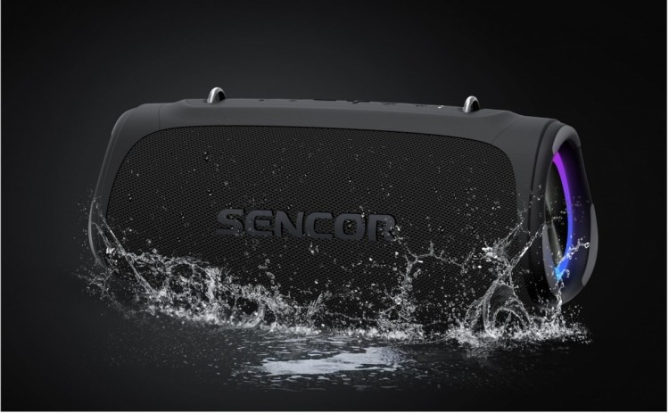 Sencor Głośnik bluetooth Resonex Midi Moc 80W, IPX7, TWS(99szt.), LED