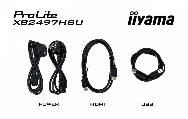 IIYAMA Monitor 24 cali XB2497HSU-B1 IPS, FHD, HDMI, DP, 120Hz
