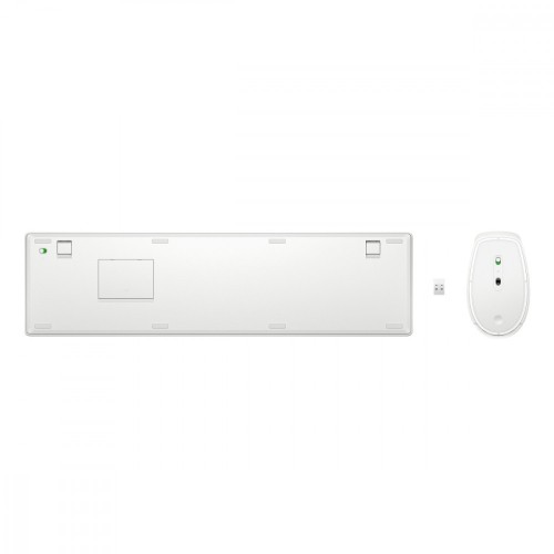 HyperX Zestaw klawiatura i mysz 650 bezprzewodowy biały 4R016AA#ABB