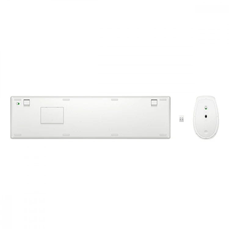 HyperX Zestaw klawiatura i mysz 650 bezprzewodowy biały 4R016AA#ABB