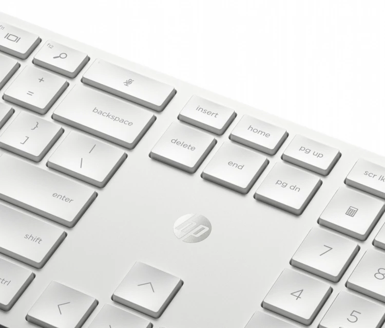 HyperX Zestaw klawiatura i mysz 650 bezprzewodowy biały 4R016AA#ABB