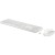 HyperX Zestaw klawiatura i mysz 650 bezprzewodowy biały 4R016AA#ABB
