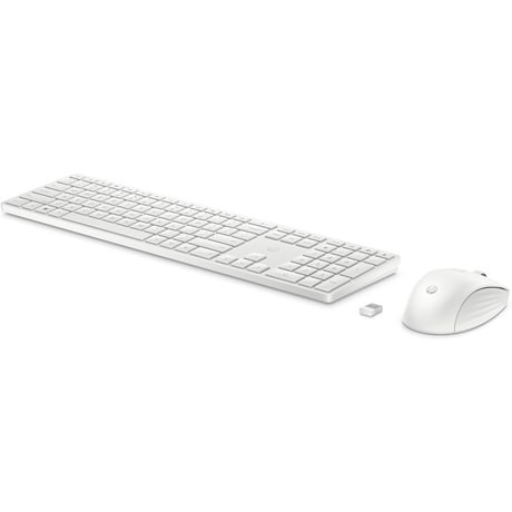 HyperX Zestaw klawiatura i mysz 650 bezprzewodowy biały 4R016AA#ABB
