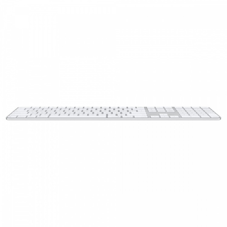 Apple Klawiatura Magic Keyboard z Touch ID i polem numerycznym dla modeli Maca z czipem Apple - angielski (międzynarodowy) - białe klawisze