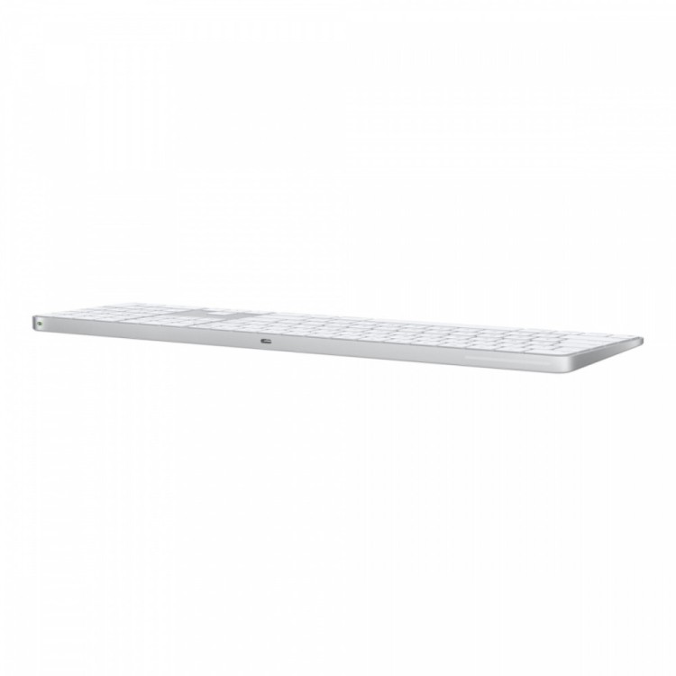 Apple Klawiatura Magic Keyboard z Touch ID i polem numerycznym dla modeli Maca z czipem Apple - angielski (międzynarodowy) - białe klawisze