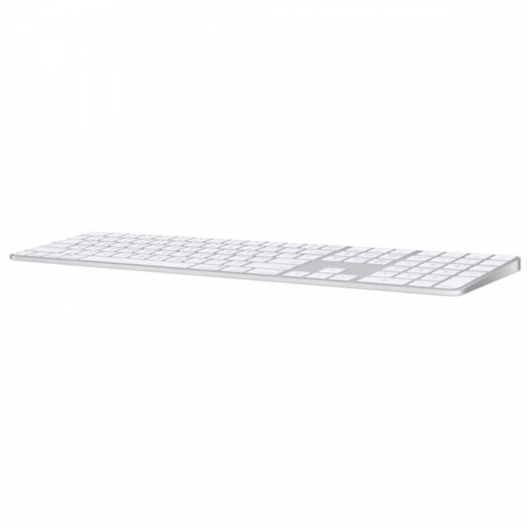 Apple Klawiatura Magic Keyboard z Touch ID i polem numerycznym dla modeli Maca z czipem Apple - angielski (międzynarodowy) - białe klawisze